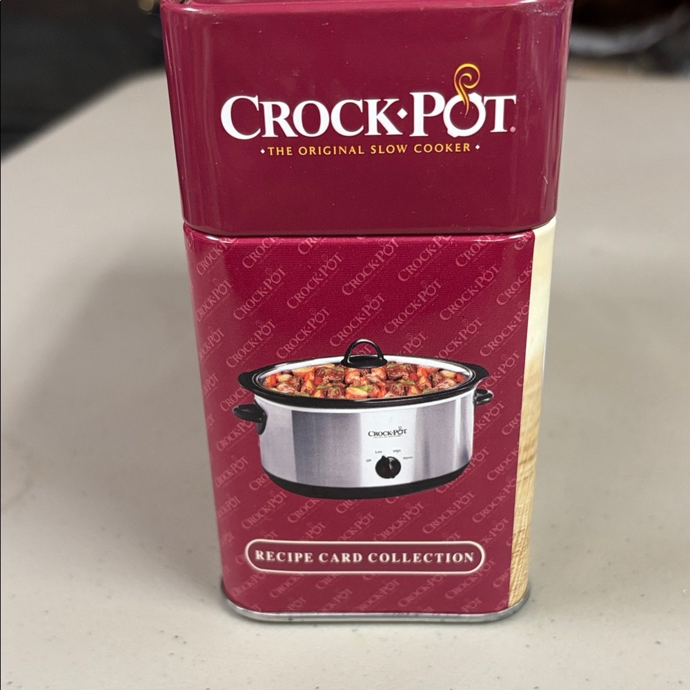 Crock-Pot Red Recipe Card Collection - Picture 3 of 4